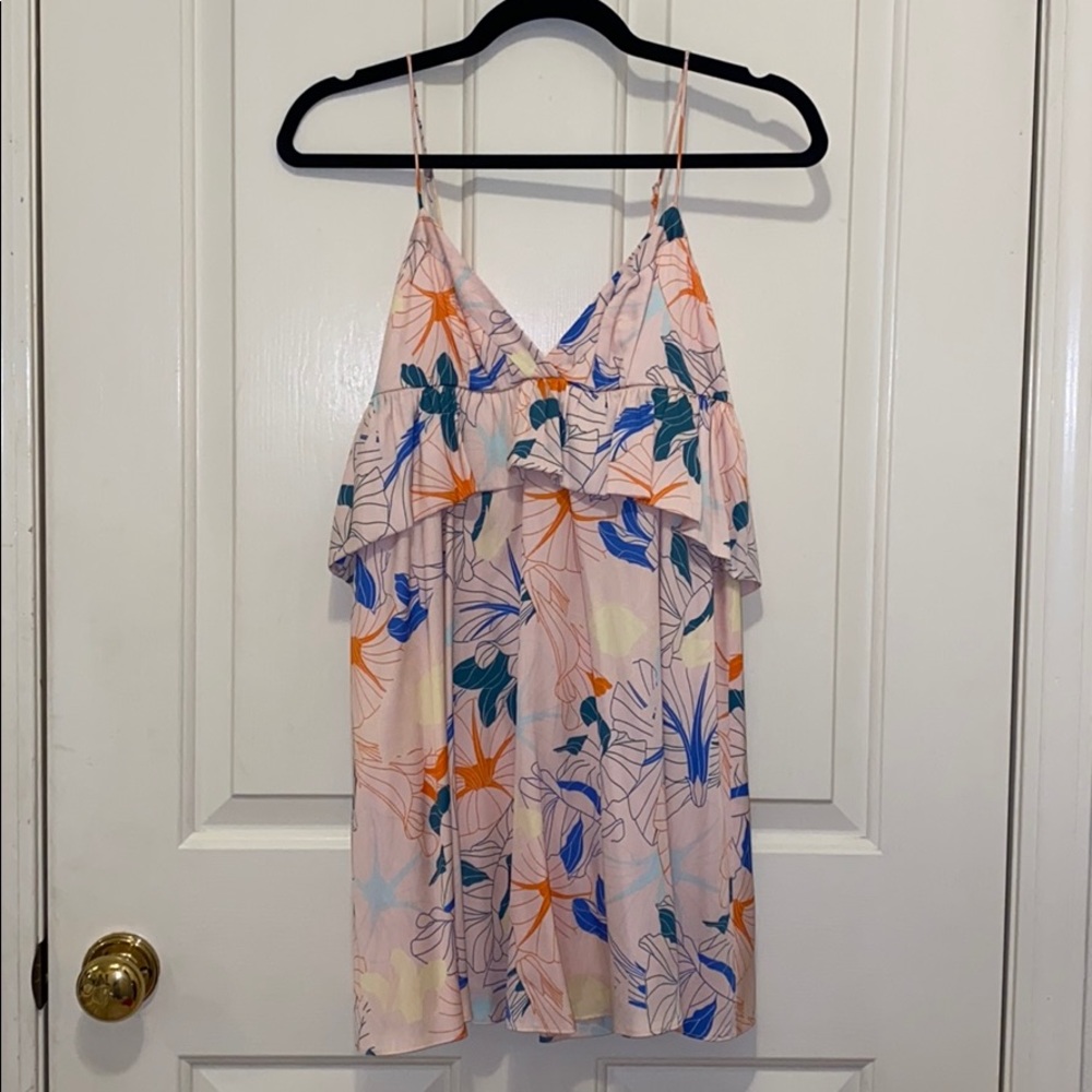 NWT Alice & UO Tropical Print Mini Dress